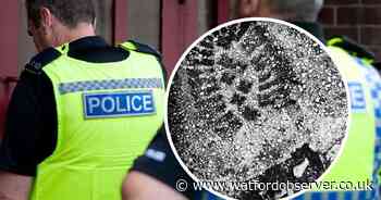 'Footprints in wet concrete and fences moved' as burglary investigated