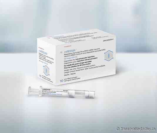 Health Canada approves Moderna’s mRNA RSV vaccine, company says