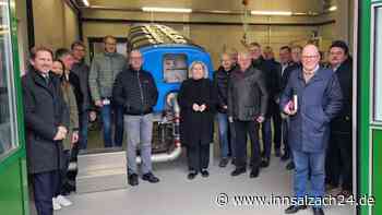 Kläranlage Ampfing: Hochmoderne Schlamm-Entwässerungs-Anlage eingeweiht