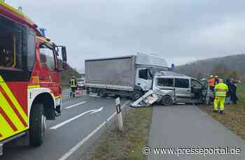 FF Olsberg: Unfall am Autobahnzubringer in Olsberg