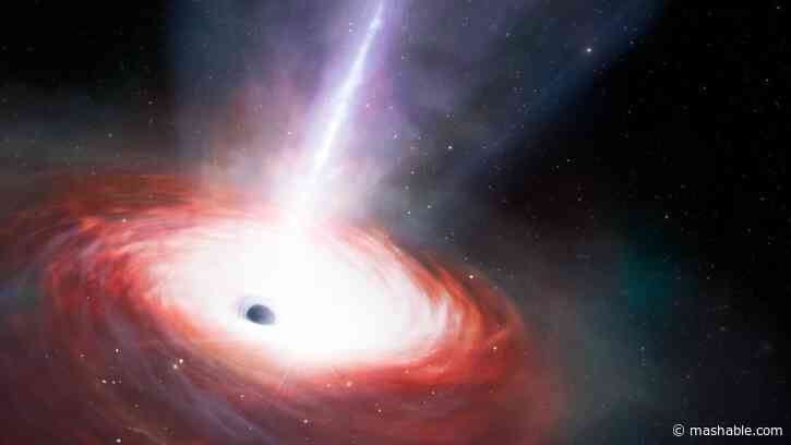 This black hole just did something theoretically impossible