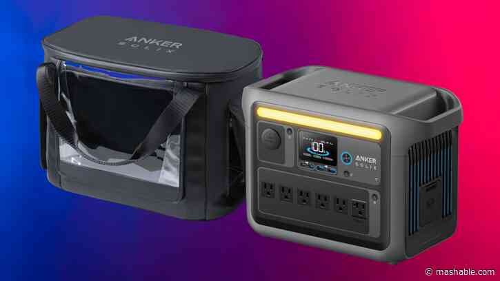 Save 49% on the Anker SOLIX C1000 Portable Power Station