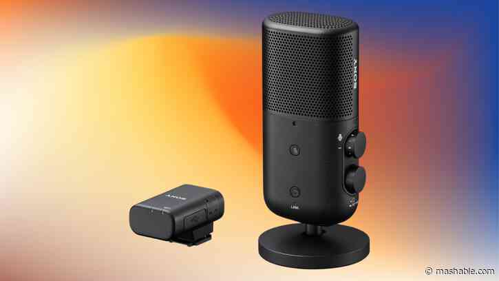 Save over $160 on this wireless streaming mic from Sony