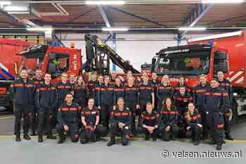 30 nieuwe brandweervrijwilligers in Kennemerland