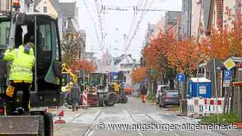 Endspurt auf der Baustelle in der Ulmer Straße