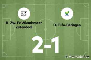 Wiemismeer toont wederom uitstekende vorm met zege tegen Fufo-Beringen