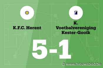 Herent B wint sensationeel duel tegen Kester-Gooik B