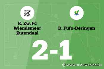 Wiemismeer verslaat Fufo-Beringen en blijft winnen