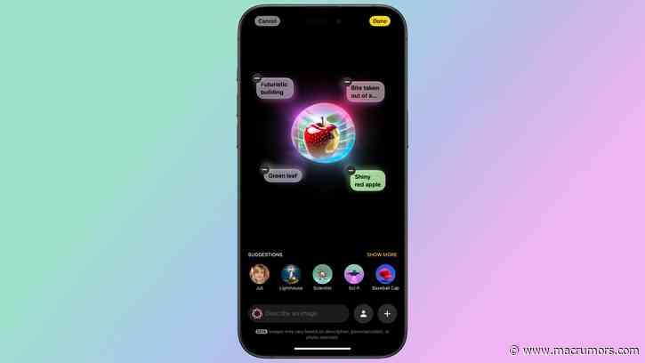 Apple Drops Promised 'Sketch' Style Option From Image Playground