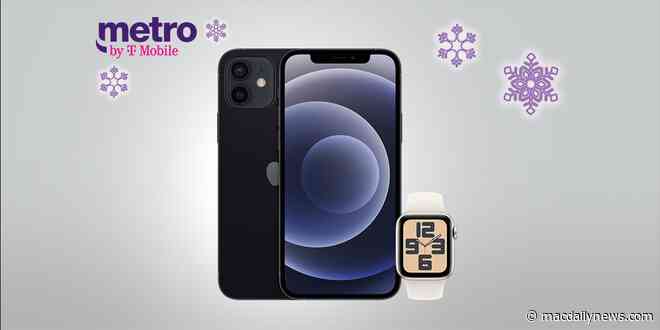 Metro by T-Mobile drops holiday deals: Get Apple Watch SE and iPhone 12 together for under $100