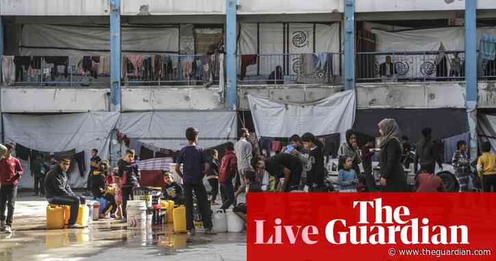 Middle East crisis live: Israeli airstrike kills 12 in Gaza City school; Ireland joins genocide case against Israel – as it happened