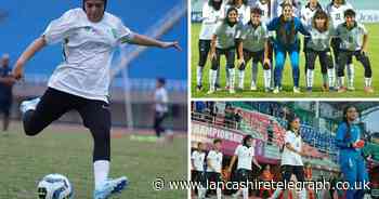Football star Sanah makes international debut for Pakistan