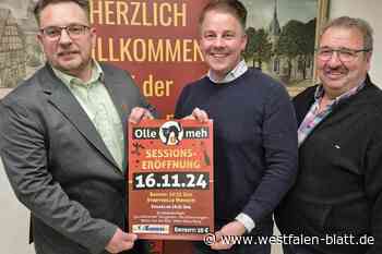 In Nieheim schrubben die Narren das Fell der Karnevalskatze