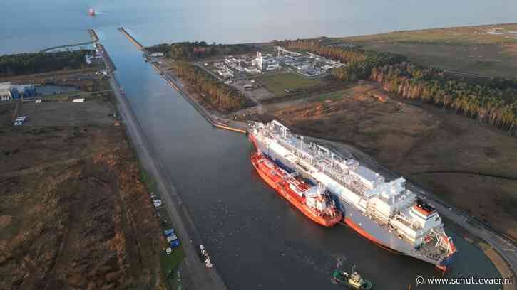 Vloeibaar gas voor Duitsland gaat naar Zweden en Finland