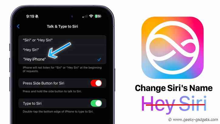 SECRET Trick to Change Siri’s Name to ANYTHING! (iOS 18)