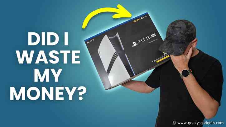 Sony PlayStation 5 Pro Unboxing & First Look