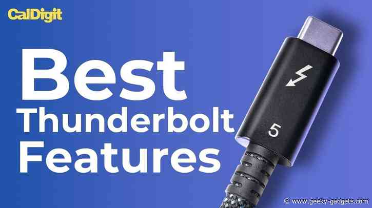 The Benefits of Thunderbolt 5 for Professionals and Creatives