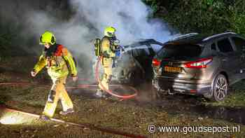 Opnieuw autobrand in Gouda, geparkeerde auto uitgebrand aan de Noordhoef