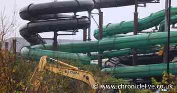 Wet 'n' Wild demolition work begins as diggers move in at North Shields waterpark site