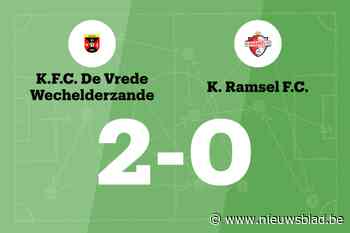 Wechelderzande wint thuis van Ramsel