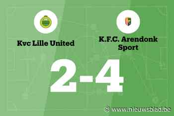 Michiels scoort drie keer, Arendonk B verslaat Lille United B