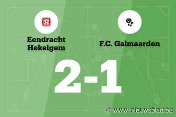 Hekelgem in spannend duel voorbij Galmaarden