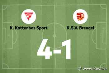 Kattenbos te sterk voor SV Breugel