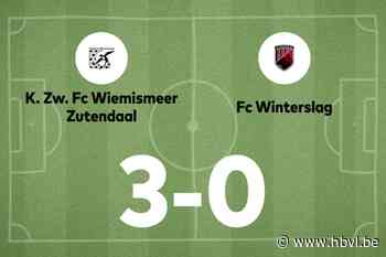 P. Vercruyce scoort drie keer, Wiemismeer verslaat FC Winterslag