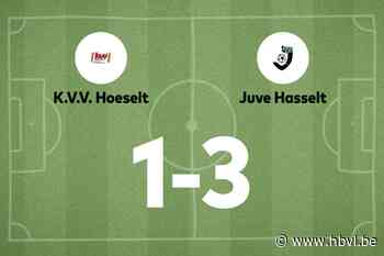 Juve Hasselt maakt tegen Hoeselt einde aan slechte reeks