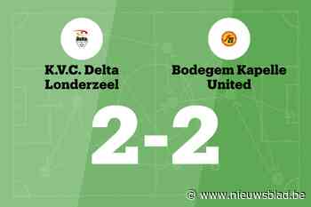 Delta Londerzeel en BOKA United delen de punten