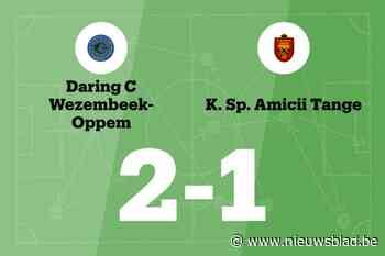 Andrea Di Leva en Rodrigue Bena Mbanunu pakken winst voor Wezembeek-Oppem tegen Amicii Tange