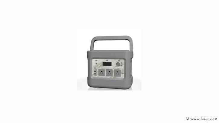 Portable power stations recalled after man's death