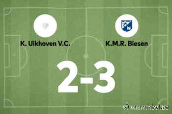 KMR Biesen B maakt met overwinning einde aan zegereeks Uikhoven