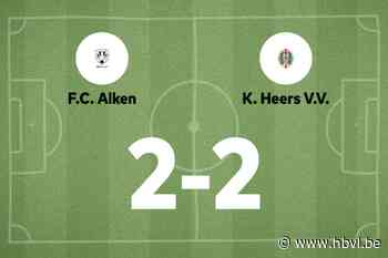 FC Alken sleept gelijkspel uit de brand in de thuiswedstrijd tegen Heers