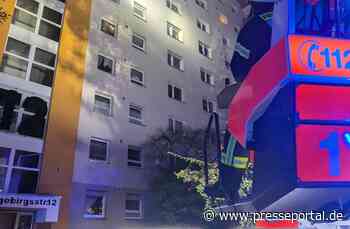 FW-BN: Feuer in Mehrfamilienhaus in Tannenbusch - Gebäude aktuell unbewohnbar.