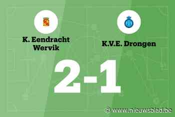 Eendracht Wervik dankzij Xanthi Ego en Gianni Lingier langs Drongen