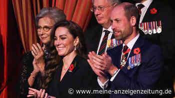 Inmitten ihrer Familie: Prinzessin Kate strahlt bei erstem großen Auftritt nach Chemo