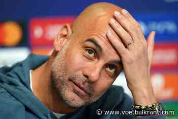 Nog nooit eerder gebeurde het voor coach Guardiola, bij Manchester City is het van 2006 geleden: "Misschien verdient een andere club de Premier League wel te winnen"