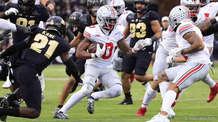 How to watch Purdue vs. Ohio State football without cable