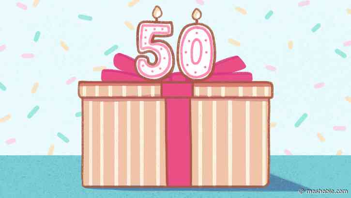 50th birthday gifts to celebrate half a century on this planet