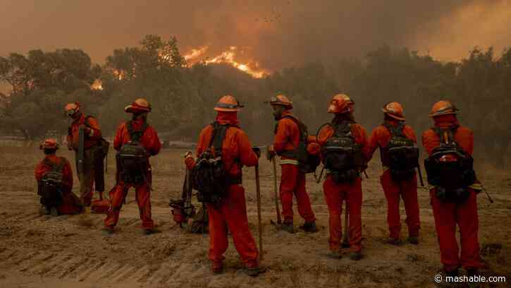 How to find online updates on California's Mountain Fire