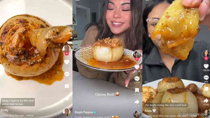 TikTok's latest food trend is an obsession with...onions?