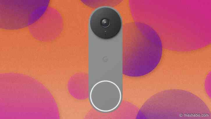 Keep an eye on your porch from anywhere with Google Nest Doorbell — now 44% off