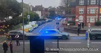 Armed police flock to busy Bromley road after man seen ‘breaking windows’