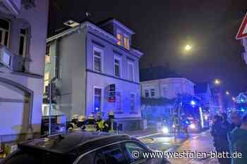 Menschenrettung bei Feuerwehreinsatz in Bielefeld