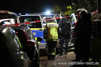 Großeinsatz der Polizei in Bielefeld-Sennestadt