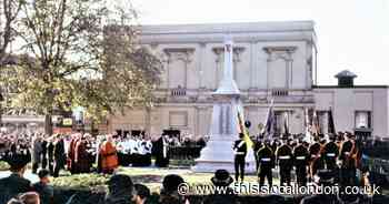 PHOTOS: Remembrance services and war memorial unveilings in Havering down the years