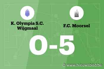 Bitenga scoort drie keer, Moorsel verslaat Olympia Wijgmaal B