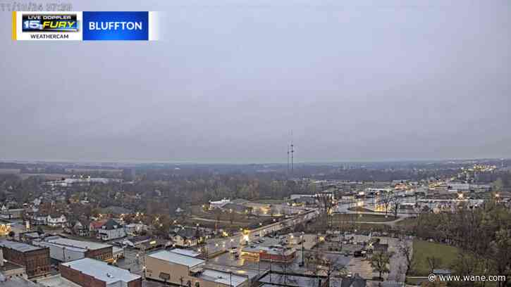 Windy with lingering rain chances