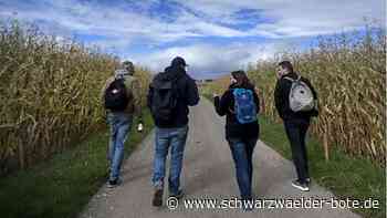 Suche nach Wanderstrecken: Weg führt vom Vollmaringer Weiher zur Londorfer Kapelle